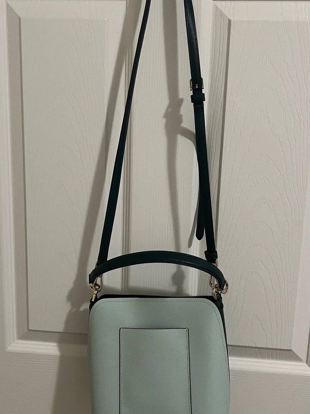kate spade Mint Green and Dark Teal Crossbody Bag